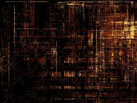 Technological Grunge Texture. Stock Illustration