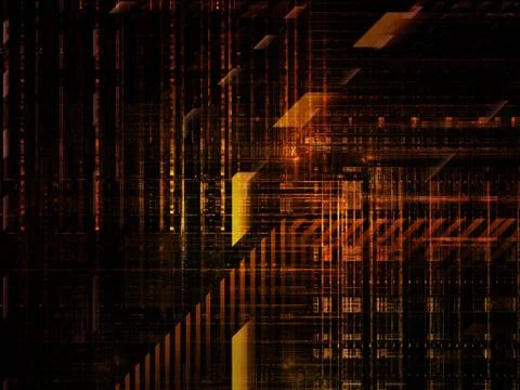 Technological Grunge Texture. Illustrazione stock
