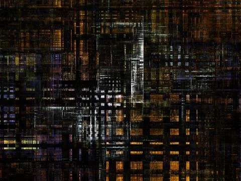 Technological Grunge Texture. Stock Illustration