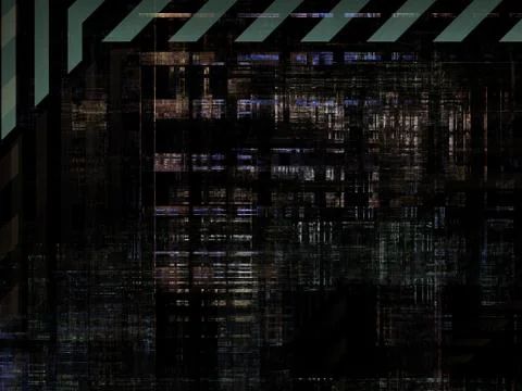 Technological Grunge Texture. Stock Illustration