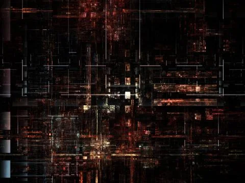 Technological Grunge Texture. Stock Illustration