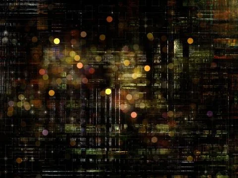 Technological Grunge Texture. Illustrazione stock