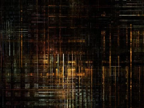 Technological Grunge Texture. Stock Illustration