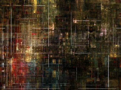 Technological Grunge Texture. Stock Illustration