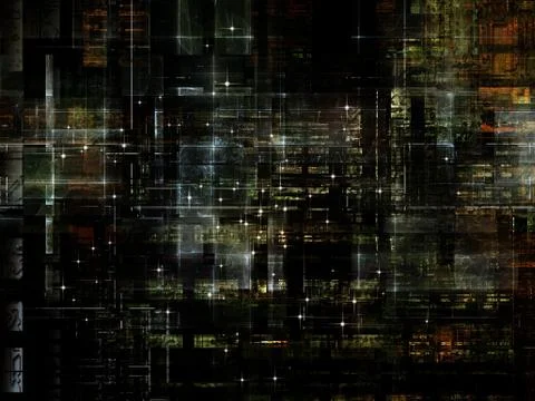 Technological Grunge Texture. Stock Illustration