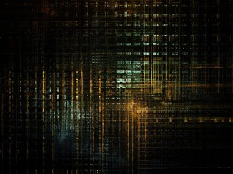 Technological Grunge Texture. Stock Illustration