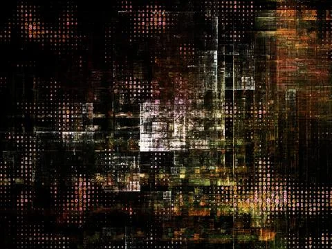 Technological Grunge Texture. Stock-Illustration