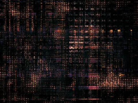 Technological Grunge Texture. Stock Illustration