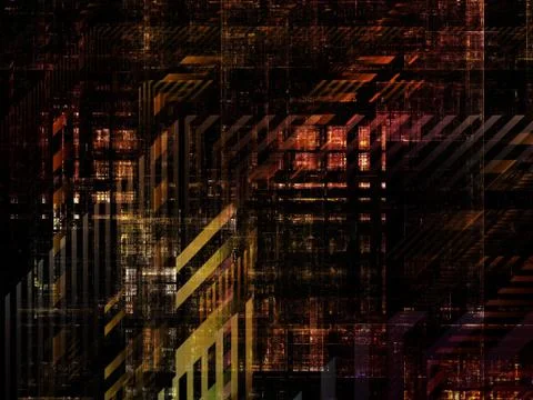 Technological Grunge Texture. Stock Illustration