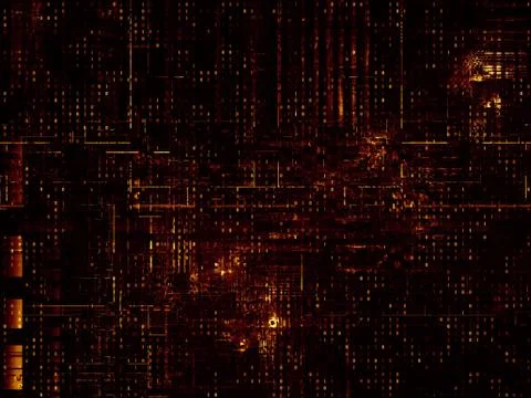 Technological Grunge Texture. Illustrazione stock