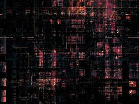 Technological Grunge Texture. Illustrazione stock