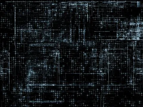 Technological Grunge Texture. Illustrazione stock