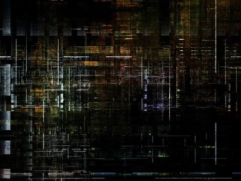 Technological Grunge Texture. Stock Illustration