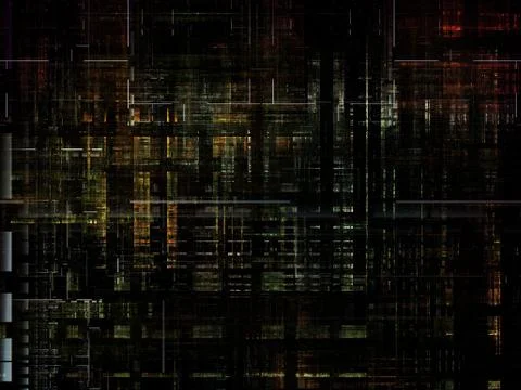 Technological Grunge Texture. Stock Illustration