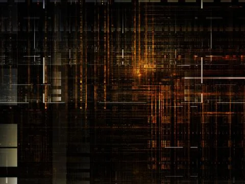Technological Grunge Texture. Illustrazione stock