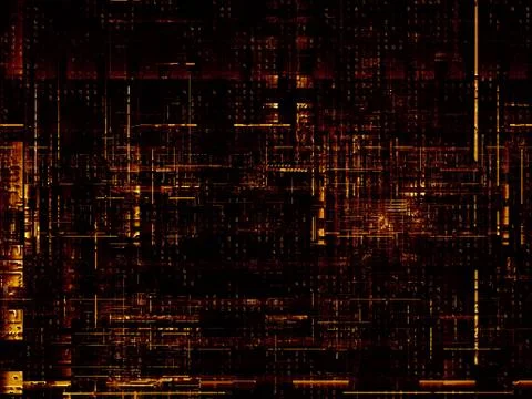 Technological Grunge Texture. Stock Illustration