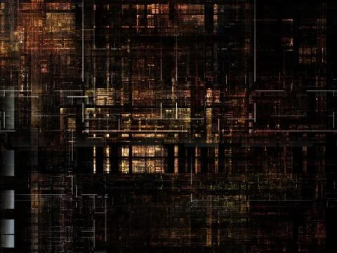 Technological Grunge Texture. Stock Illustration