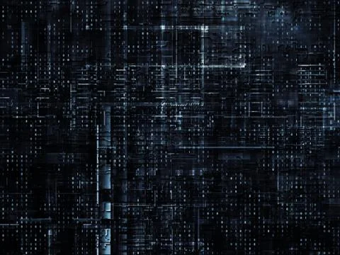 Technological Grunge Texture. Stock Illustration