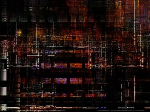 Technological Grunge Texture. Stock Illustration