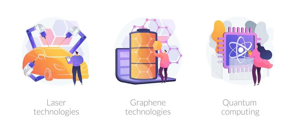 Technological innovation vector concept metaphors 스톡 일러스트