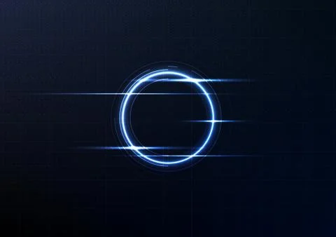 Technological intelligent interface connection abstract template background v Stock Illustration