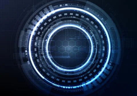 Technological interface access encryption platform abstract background vector Stock Illustration