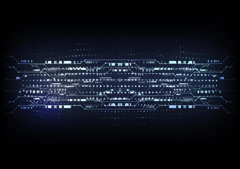 Technological interface access interior system platform abstract background v Stock Illustration