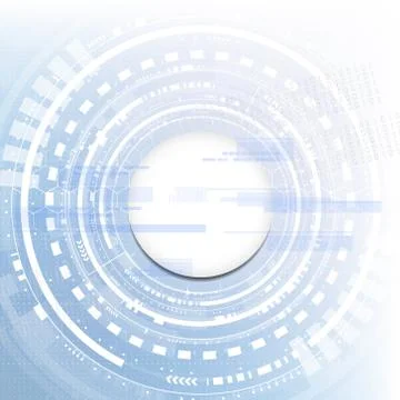 Technological interface access platform abstract background vector Stock Illustration