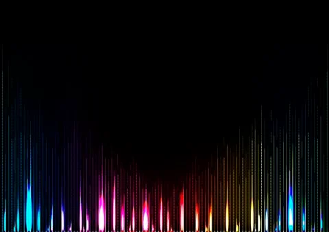 Technological lighting modern illuminated abstract background vector Stock Illustration