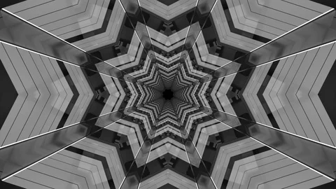 Technological Loop Elegant Corridor Video stock 107850828