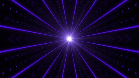 Technological Looped Abstract Tunnel Video stock 99318244