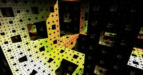 Technological modern block background Stock Illustration