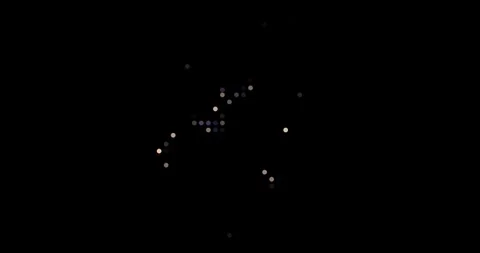Technological Particle Flow Forming French Polynesia Map Animation Stock Footage 320963733