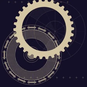 Technological pattern Stock Photos