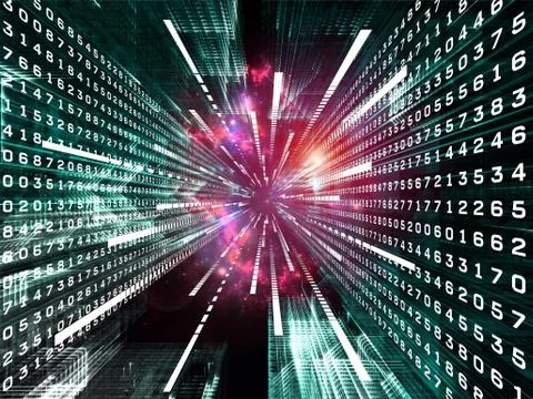 Technological Perspective Stock Illustration