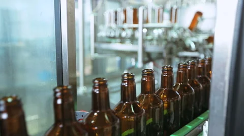 Technological process of beer production Stock Footage 64770474