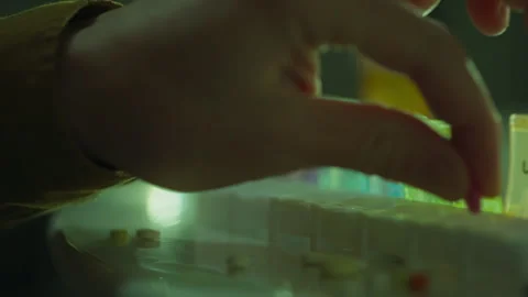 Technological progress takes scientific research to a new level, where an ex Stock Footage 259707191