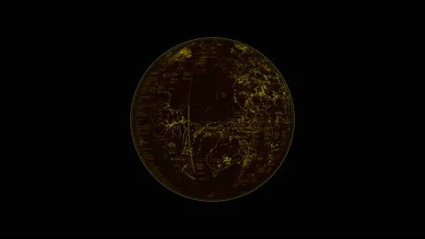Technological Sci Fi globe. Stock-Footage 122363135