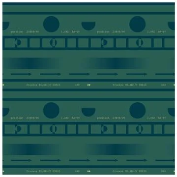 Technological seamless pattern Stock Illustration