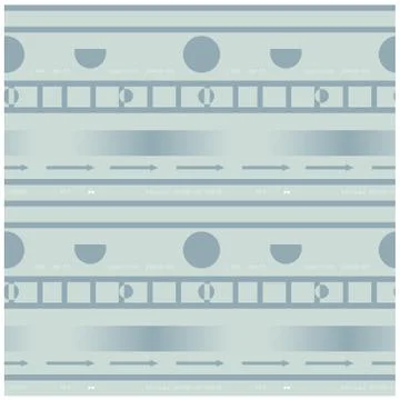 Technological seamless pattern Stock Illustration