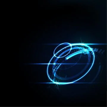 Technological security scanning system abstract background vector Stock Illustration