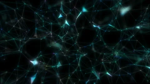 Technological singularity. The relationship of the whole world.Abstract Video stock 108463206