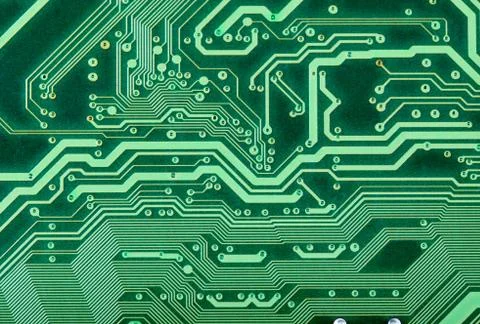 Technological texture of a electronic plate Stock Photos