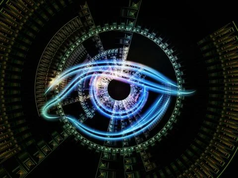 Technological vision イラスト素材