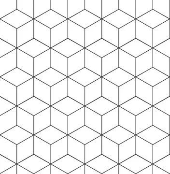 Technologically seamless pattern with thin lines. Abstract geometric background. Stock Photos