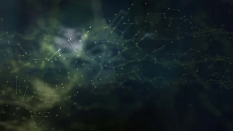 Technologies. Abstract background with plexus connections wire frame web Stock Footage 70843112