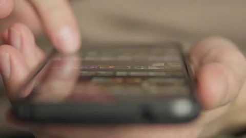 Technologies are changing the way the world is perceived close-up, the hand Stock Footage 249277862