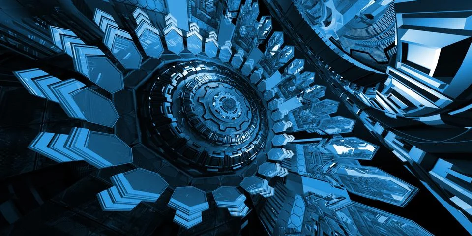 Technologies of the future Stock Illustration