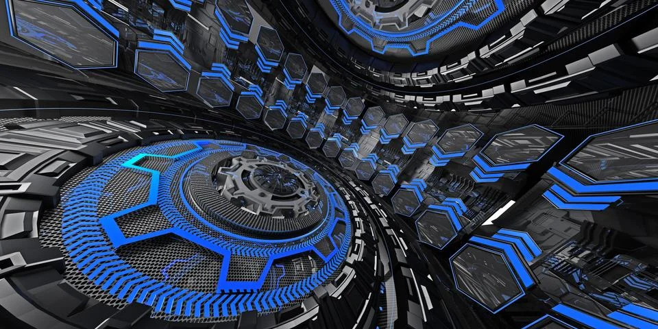 Technologies of the future Stock Illustration