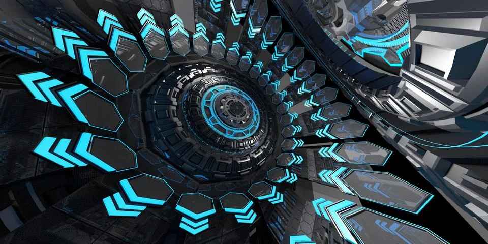 Technologies of the future Stock Illustration